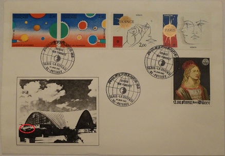 PhilexFrance82 - Folon Stamps 061482 Cover