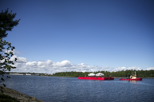 Swedish Air Force Futuros - Barge Transport 062016 - Fredrik Bjorkman Photos 1