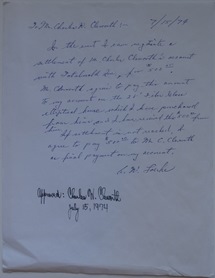 Charles Cleworth Letter Re Potential Futuro Sale - 071574