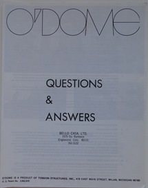 O'Dome Marketing Package Brochure Q&A 1