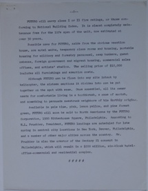 Press Release - Flying Saucers You Can Live In - Undated - 2