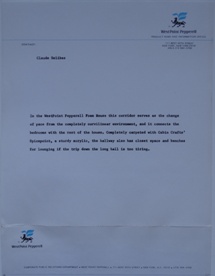 WestPoint Pepperell House Photos - Corridor Text