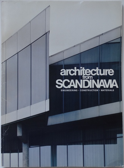 Architecture From Scandinavia 1 1975 Cover