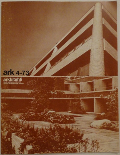 Arkkitehti 4/73 Cover