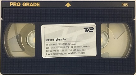 Danish TV2 Video Tape
