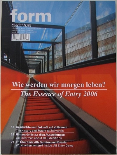 Form: Special Issue - Entry 2006 Cover