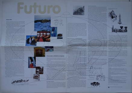 Museum of Finnish Architecture 1998 Futuro Exhibition Poster 2
