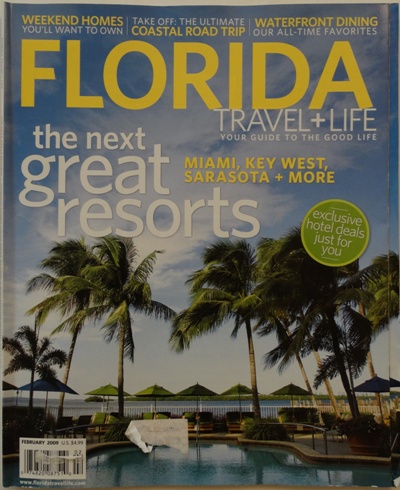 Florida Travel & Life February 2009 - Cover