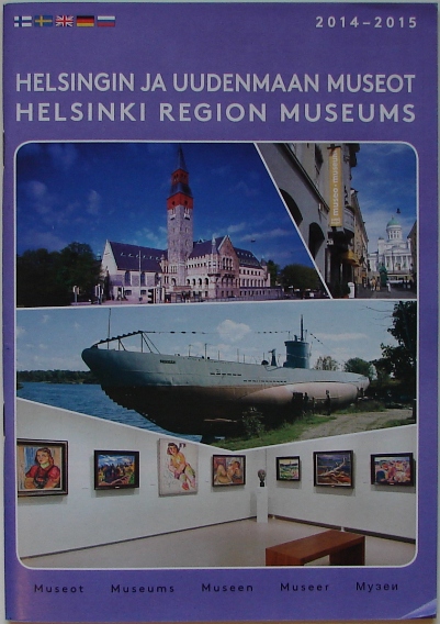 Helsinki Region Museums Guide Book 2014/15 - Front