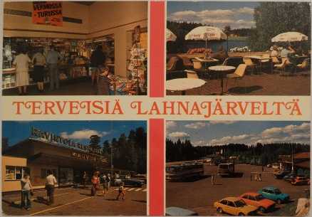 Lahnajärvi Multi-View Postcard - Front