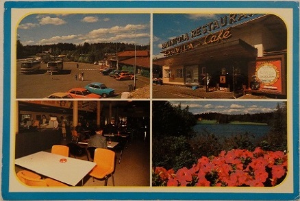 Lahnajärvi Multi-View Postcard - Front