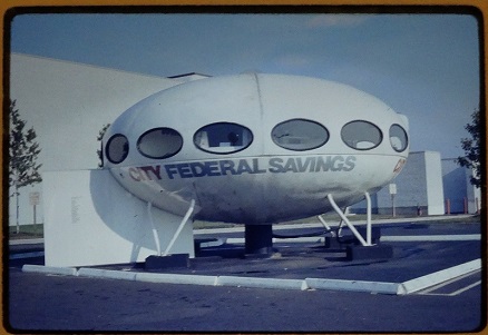 35mm Slides - New Jersey Futuro Space Banks - 1972 - Detail 4