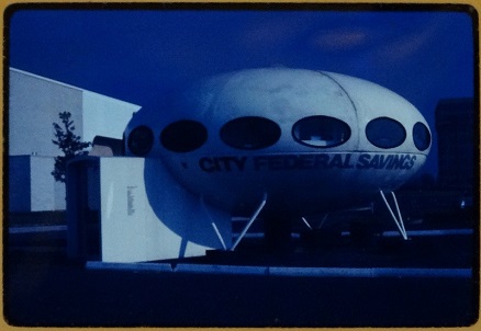 35mm Slides - New Jersey Futuro Space Banks - 1972 - Detail 5