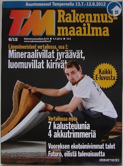 Rakennus-maailma 6/12 Cover