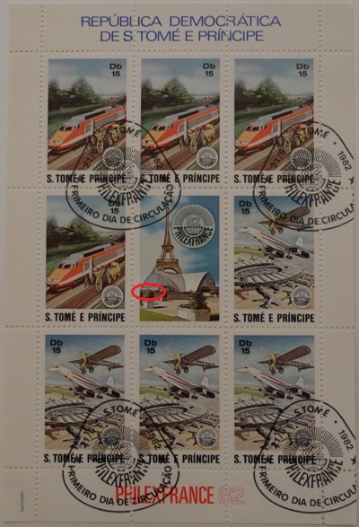 República Democrática De São Tomé E Príncipe Stamps - Sheet Cancellation - PhilexFrance82