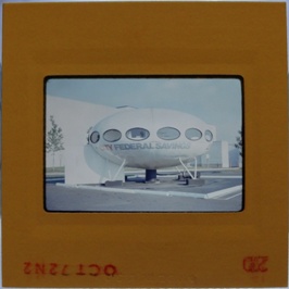 35mm Slide - Futuro Woodbridge Mall October 1972 - 12