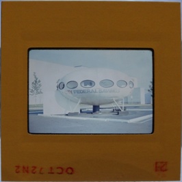 35mm Slide - Futuro Woodbridge Mall October 1972 - 13