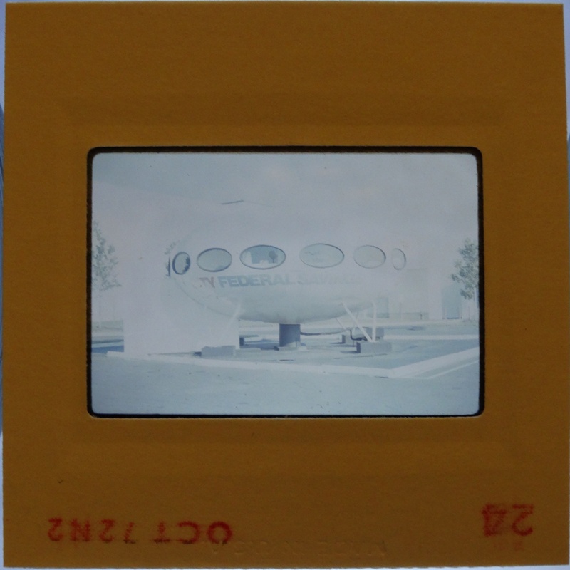 35mm Slide - Futuro Woodbridge Mall October 1972 - 15
