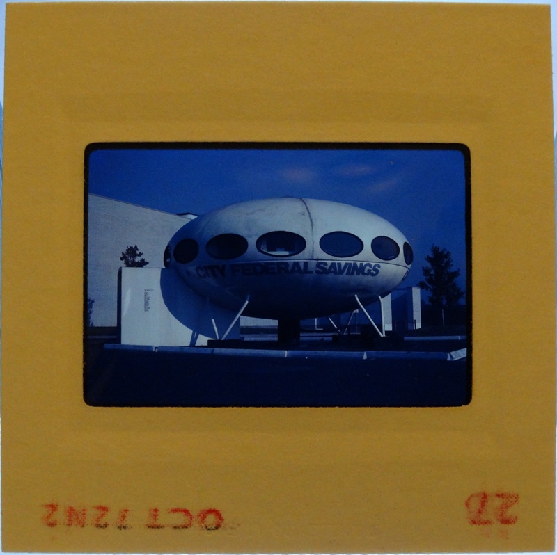 35mm Slide - Futuro Woodbridge Mall October 1972 - 17
