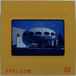 35mm Slide - Futuro Woodbridge Mall October 1972 - 18