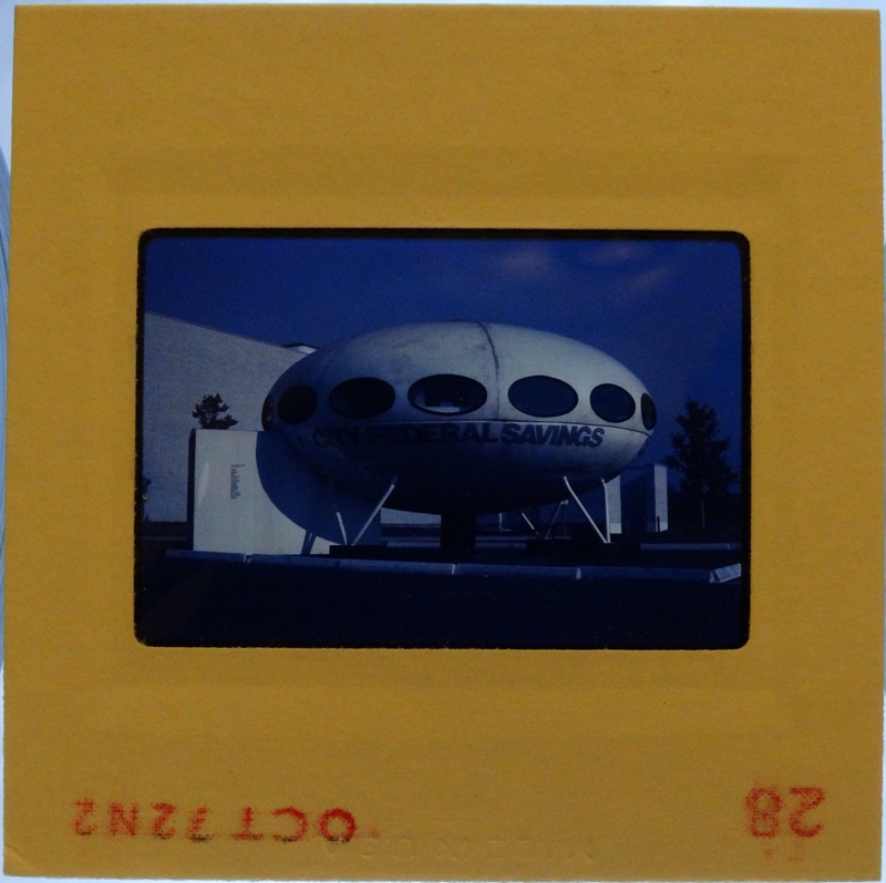 35mm Slide - Futuro Woodbridge Mall October 1972 - 18