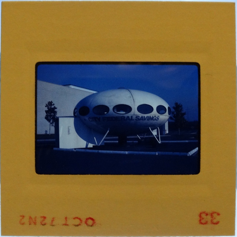 35mm Slide - Futuro Woodbridge Mall October 1972 - 23