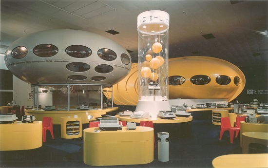 Diehl Stand 1970 Exhibition Photo - Courtesy Of Expotechnik