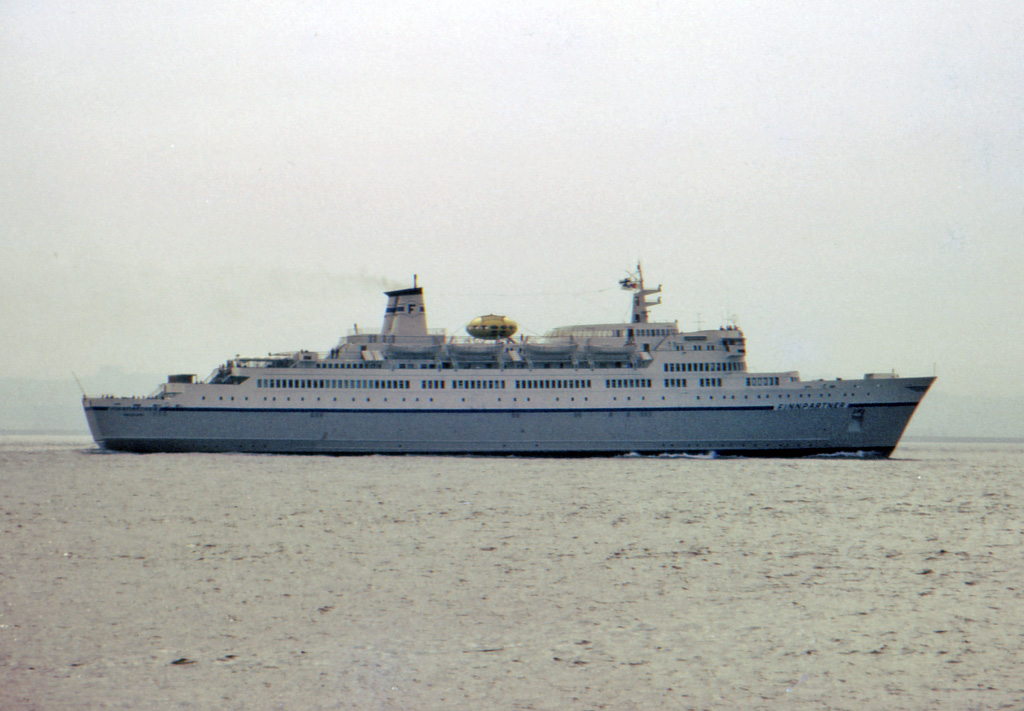 Finnpartner Ferry - At Sea 1968