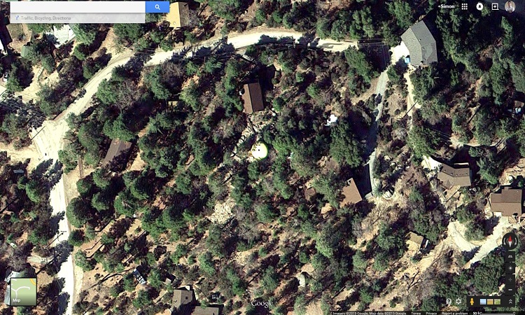 Futuro, Idyllwild, California, USA - Google Maps Screenshot