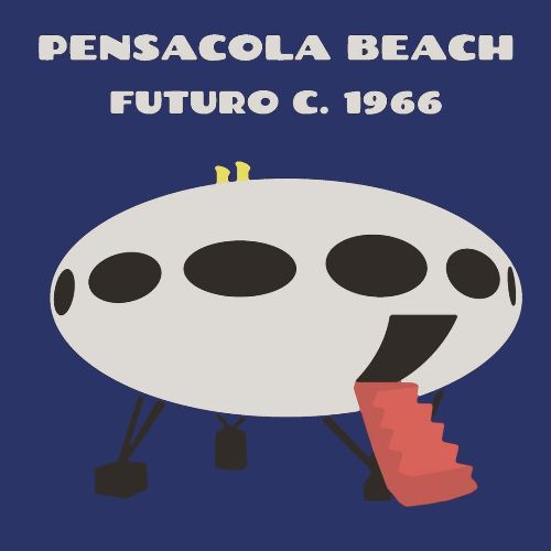 Ambassador Graphics - Pensacola Beach Futuro House - 1