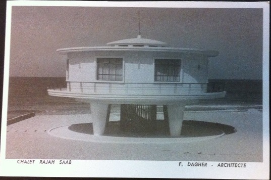 Futuro Lookalike - Chalet Rajah Saab Beiruit, Lebanon - Architect F. Dagher - 1952 - Ebay Listing 050116