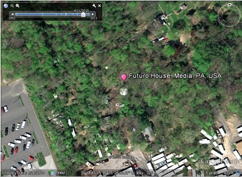Futuro, Media, PA, USA | Google Earth Imagery Dated 041110