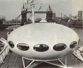 Futuro 002 - Thames, London, England, 1968