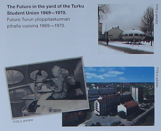 Futuro, Turku Student Union, Finland 1969 - 1970