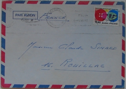 Futuro Stamp - Airmail Envelope